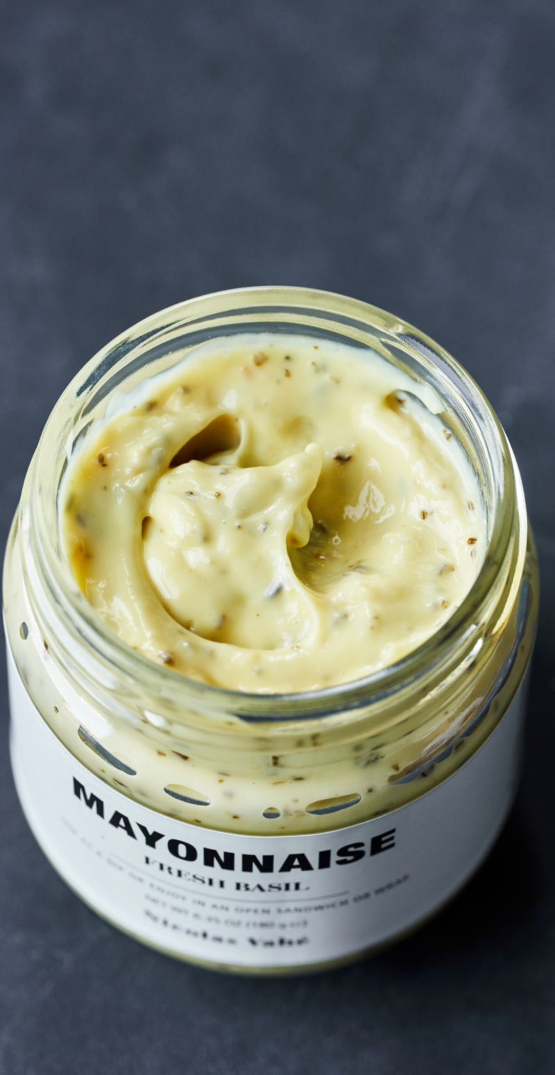 Mayonnaise, Fresh Basil