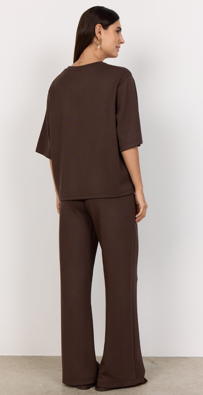 Modal bluse brun Likelondon