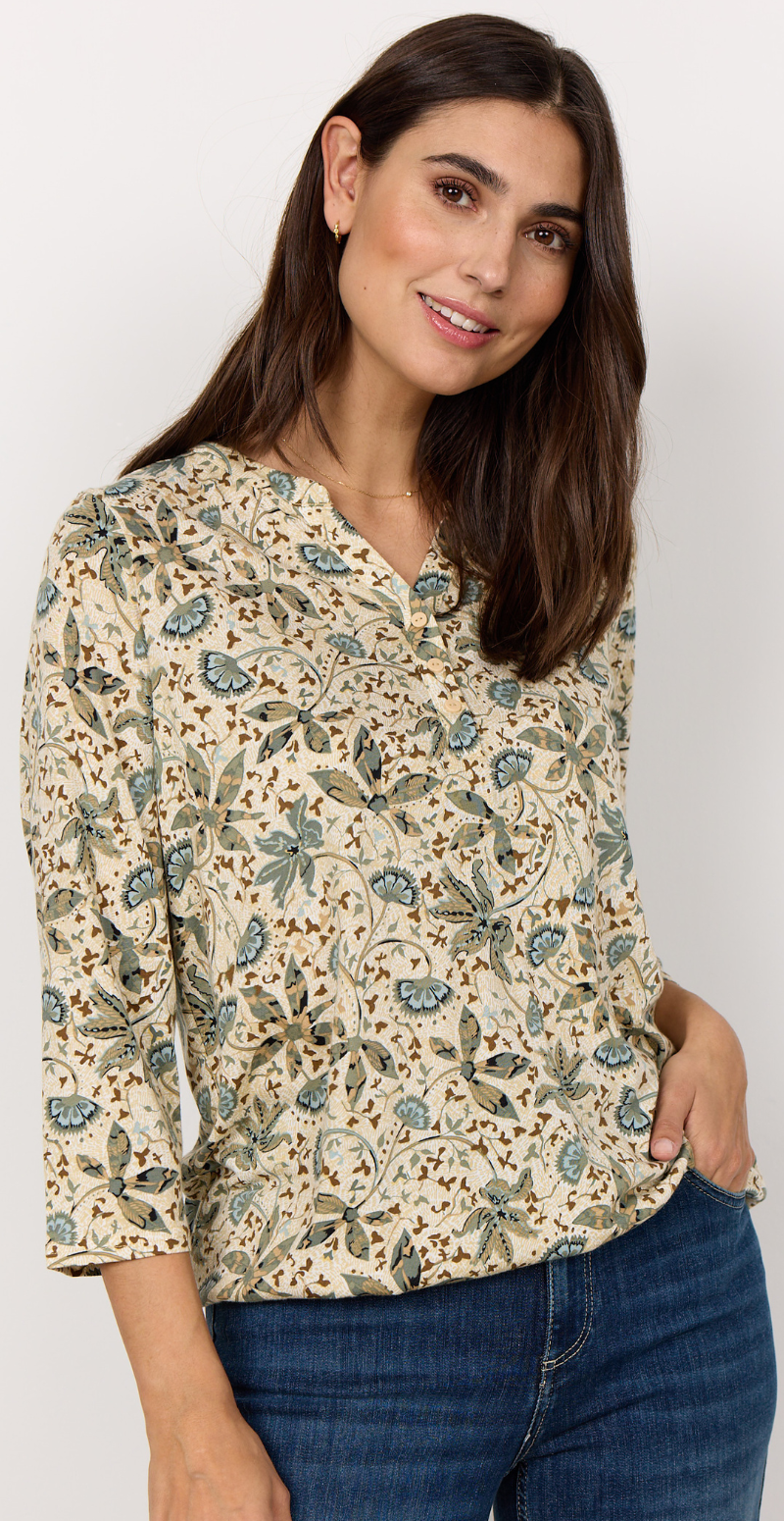 Felicity bluse lysblå