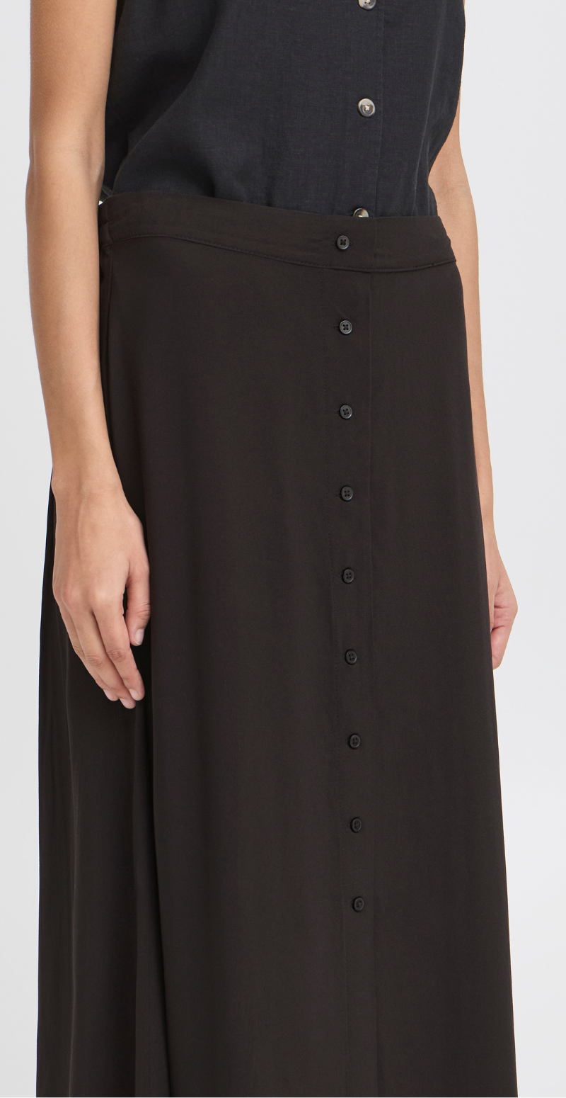 Joella midi skirt black
