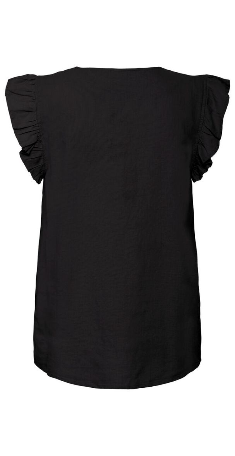 Falakka bluse sort