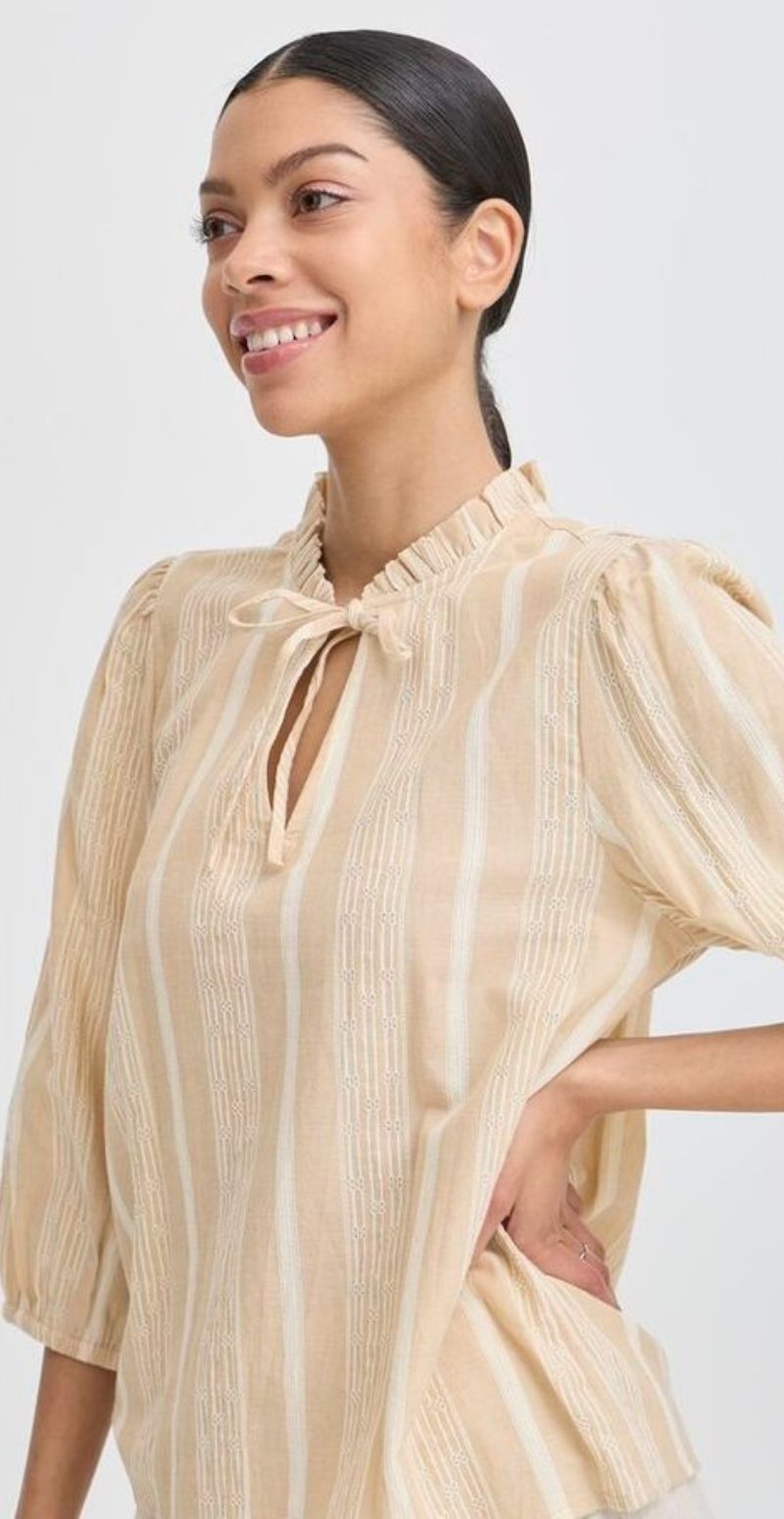 Illiane bluse nature