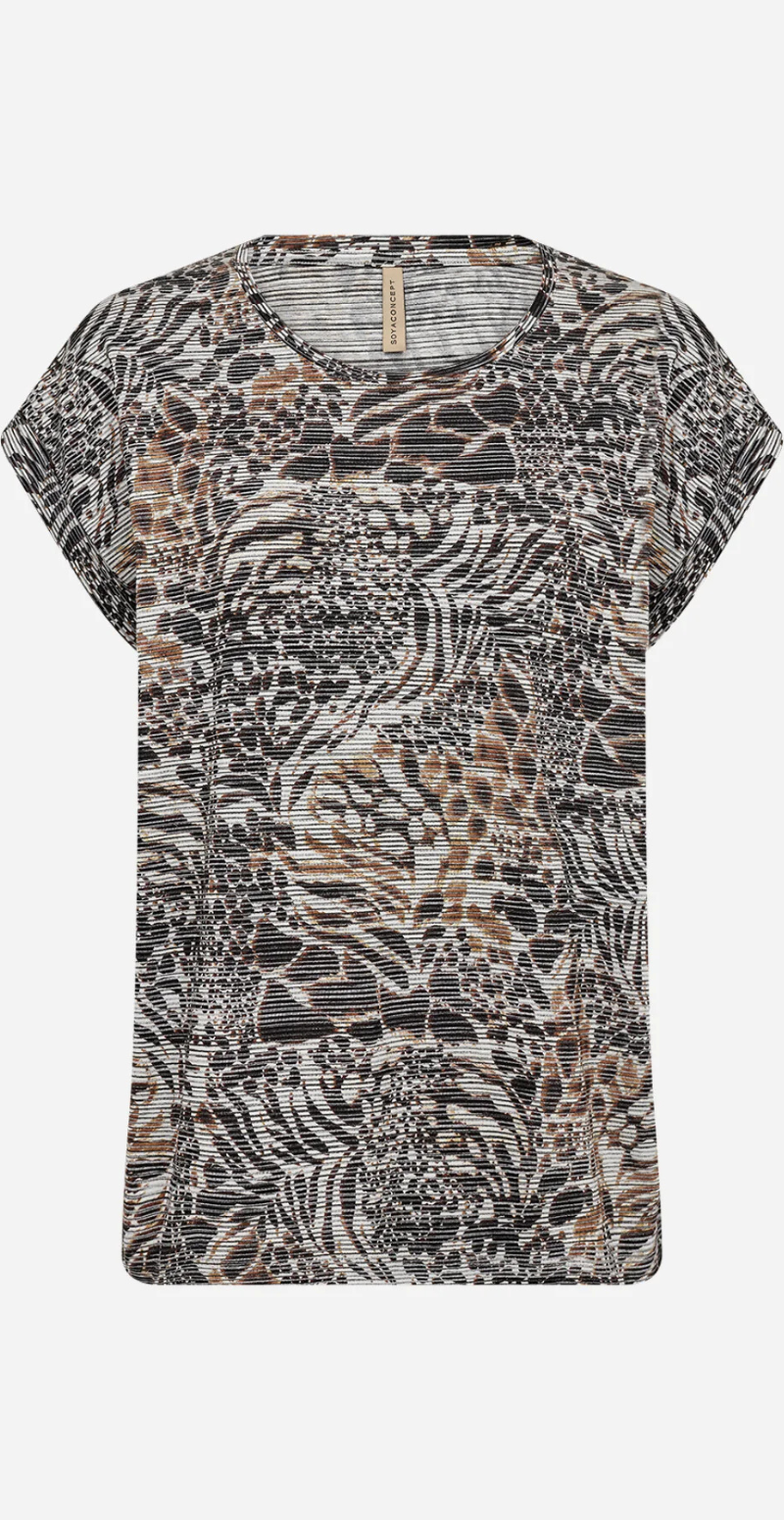 Galina t-shirt mørkbrun