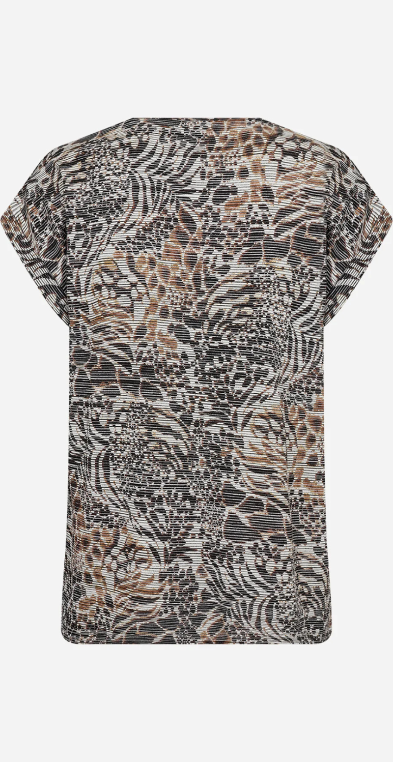 Galina t-shirt mørkbrun