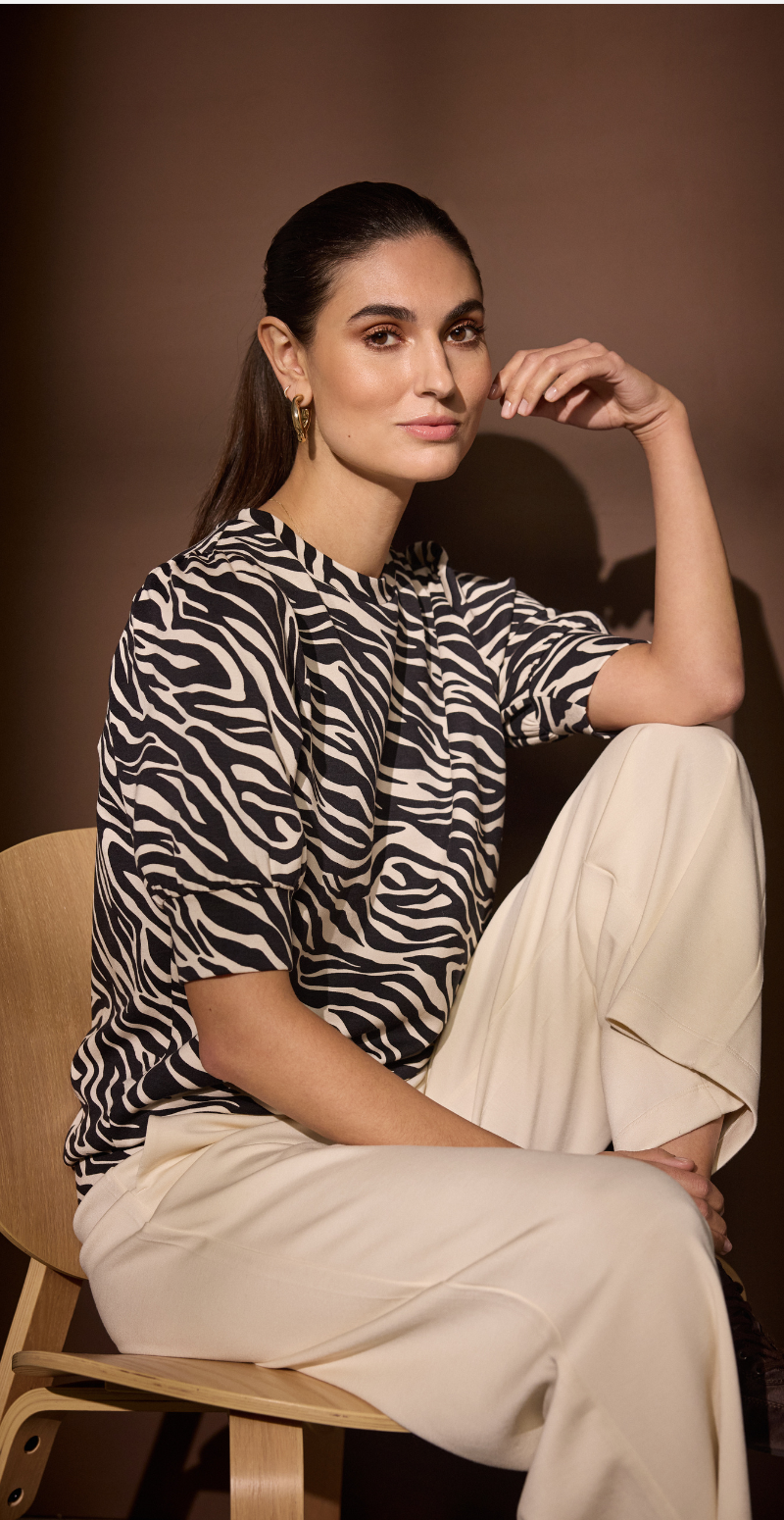 Fionia bluse sort