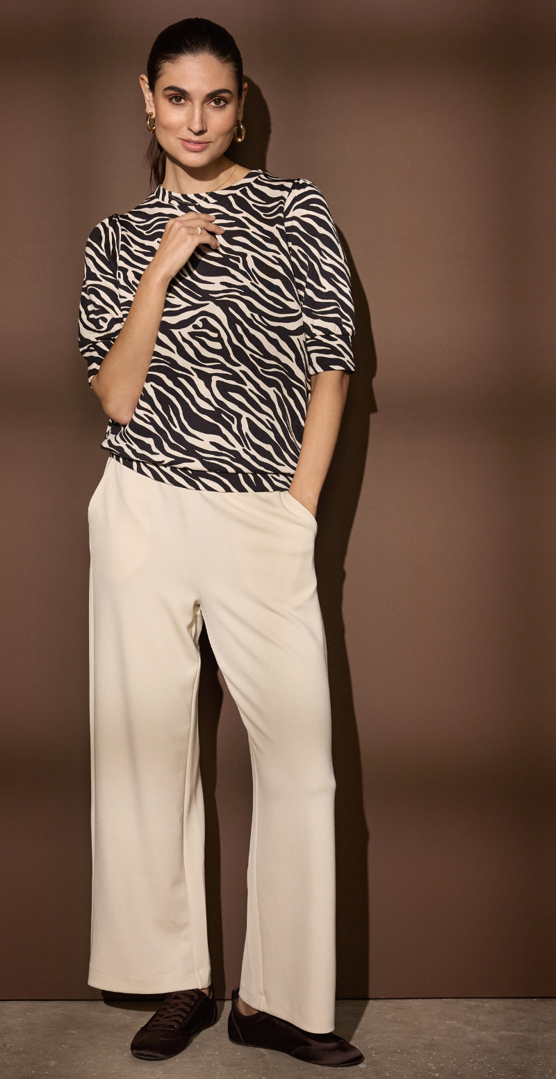 Fionia bluse sort
