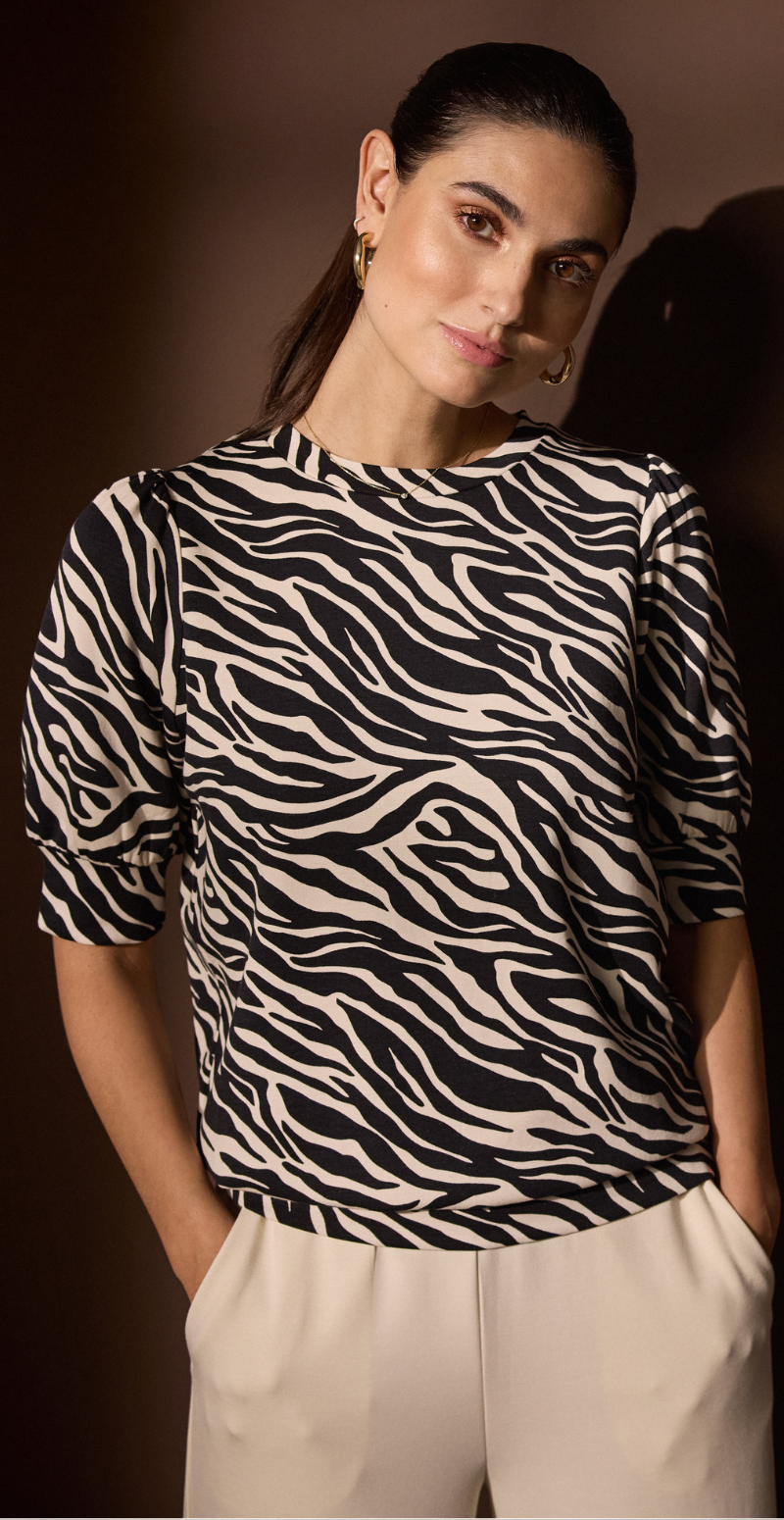 Fionia bluse sort