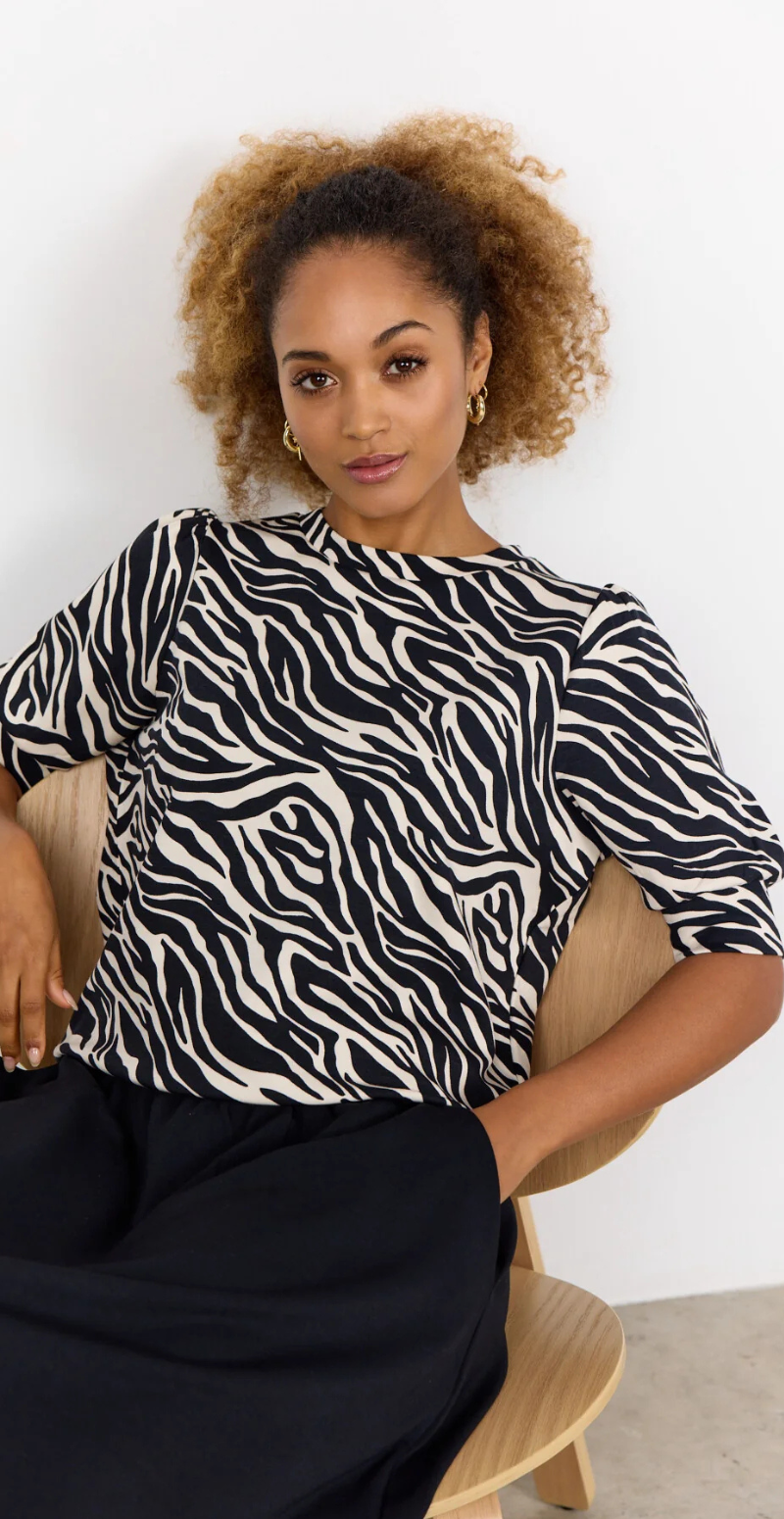 Fionia bluse sort