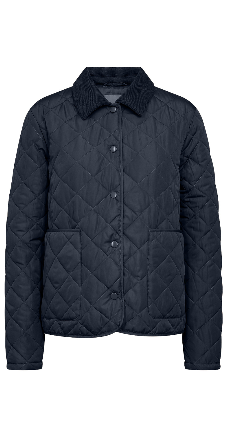 Fenya kort jakke navy