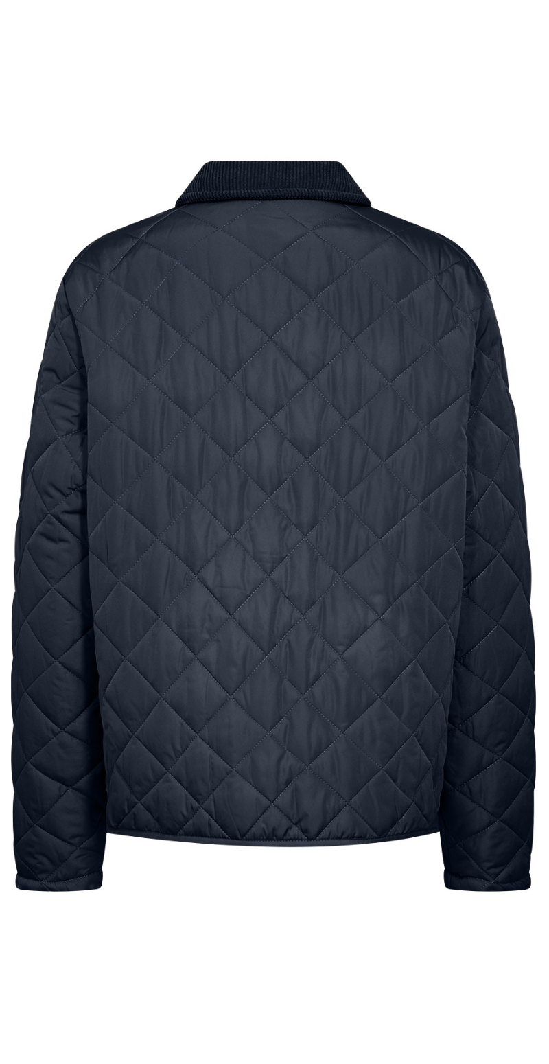 Fenya kort jakke navy