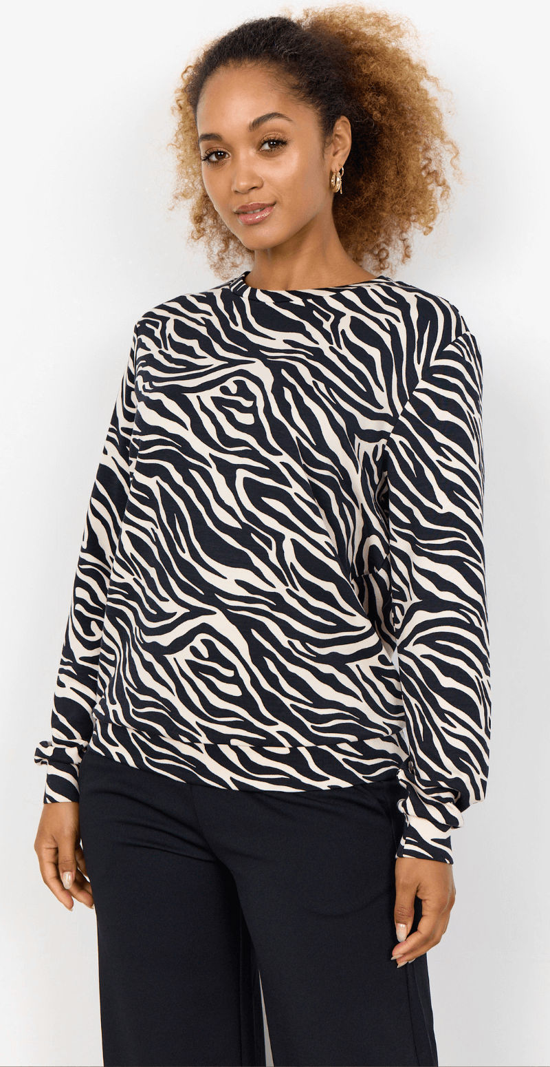 Fionia bluse sort