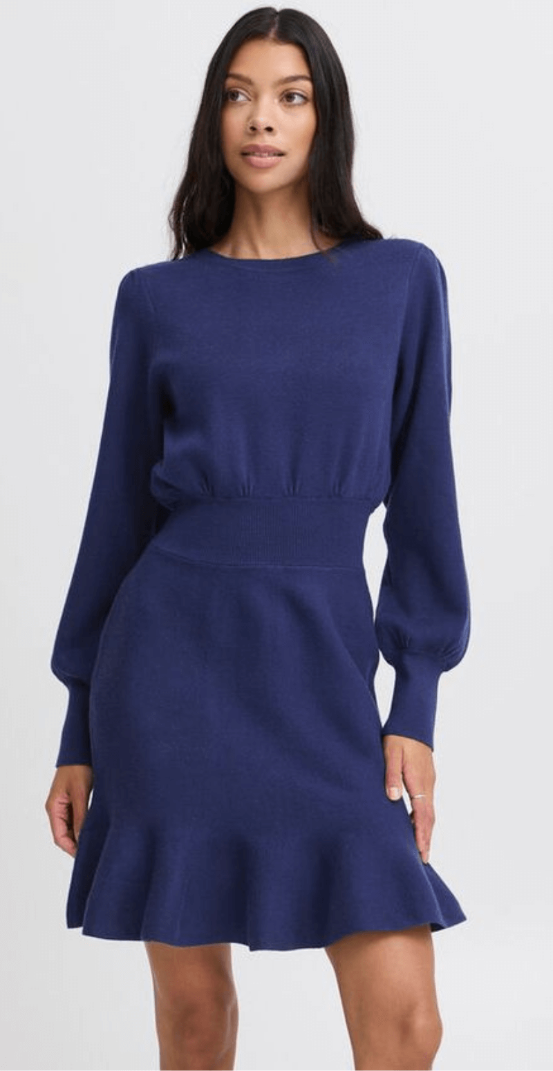 Tari kjole medieval blue