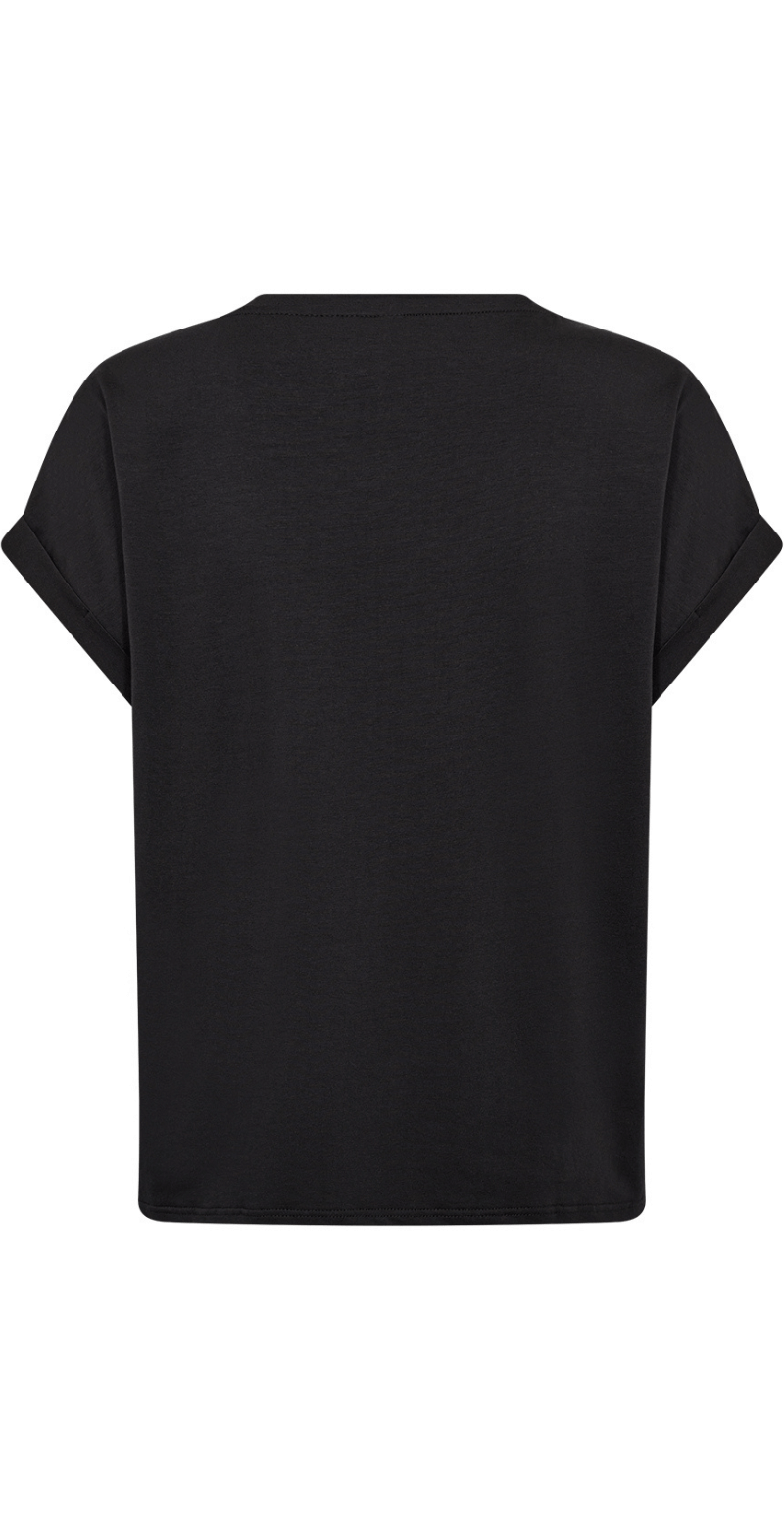 Rina t-shirt sort