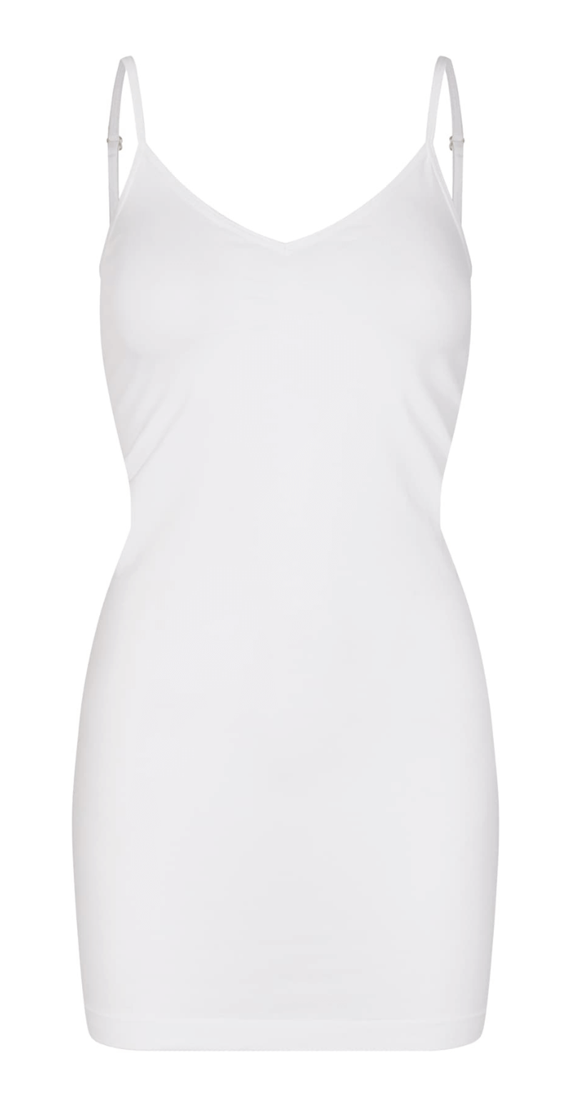 Ninna seamless kjole hvid