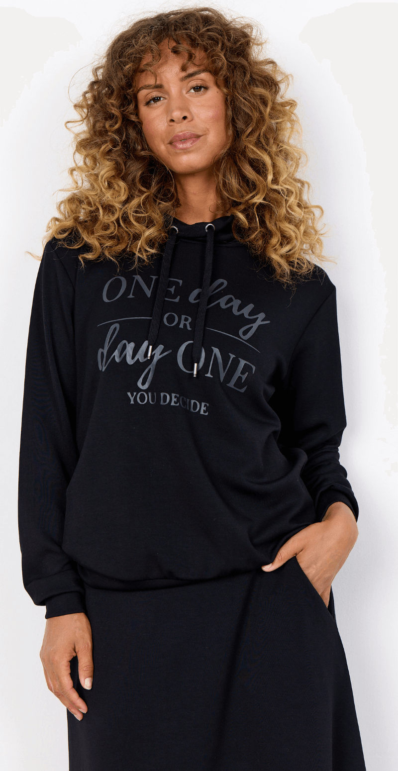 Banu sweatshirt sort