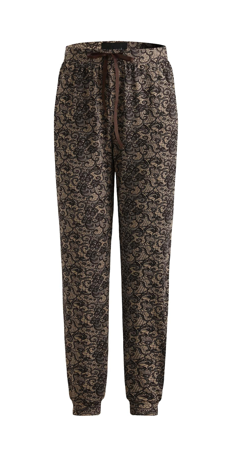 Alma buks mocca brown lace