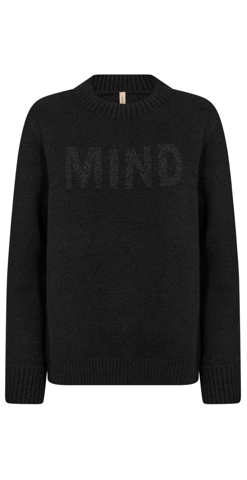 Audrey pullover sort Soyaconcept