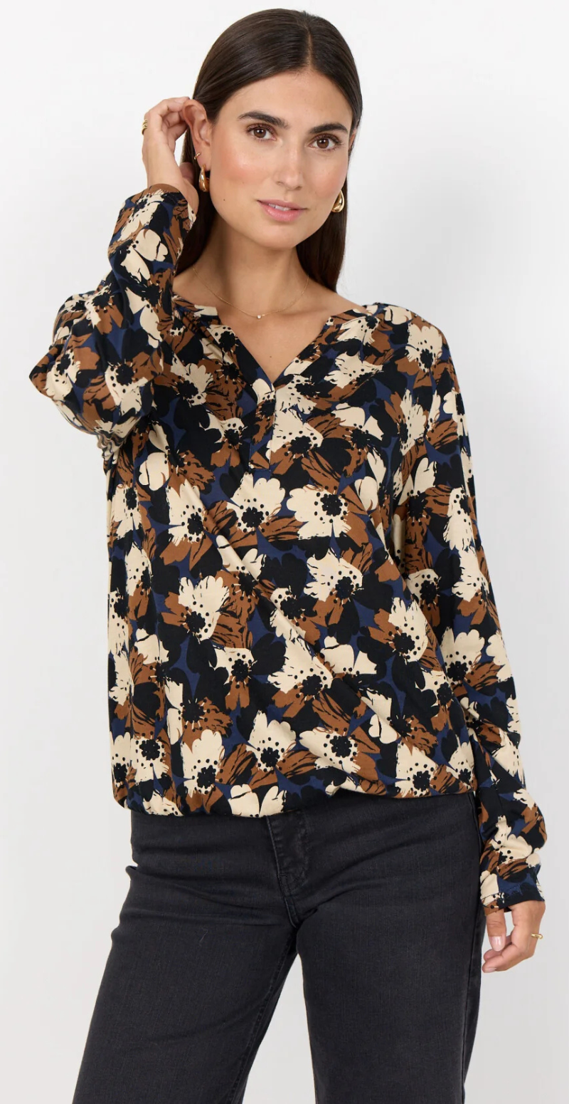 Felicity bluse sort Soyaconcept