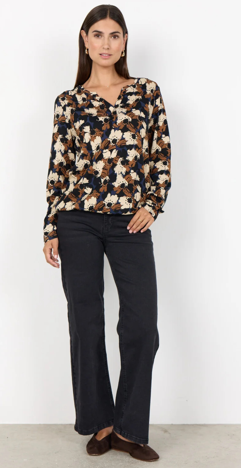 Felicity bluse sort Soyaconcept