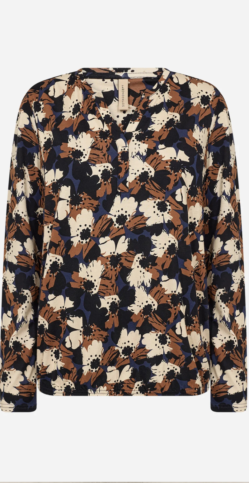 Felicity bluse sort Soyaconcept