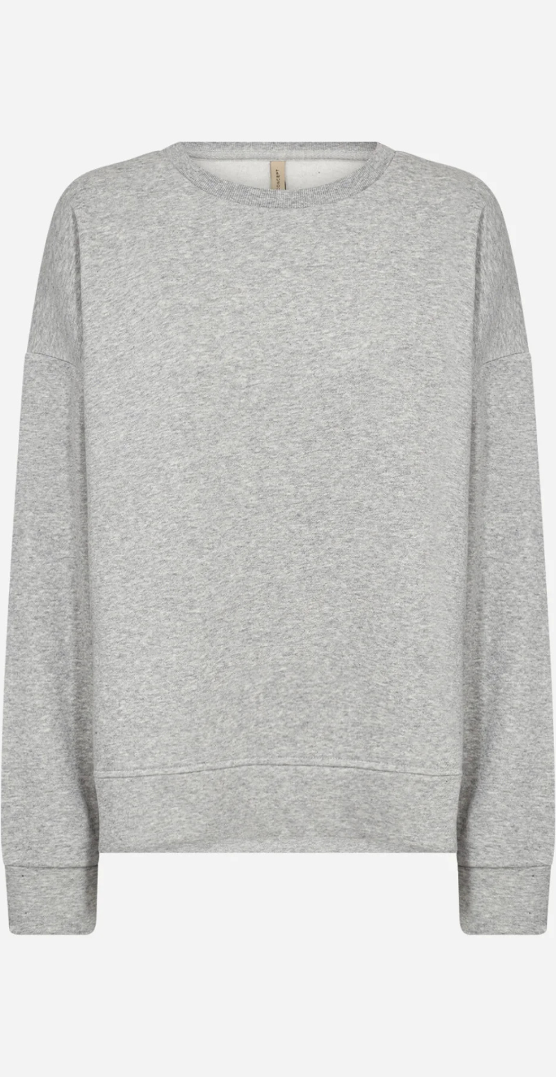 Angelin sweatshirt grå Soyaconcept