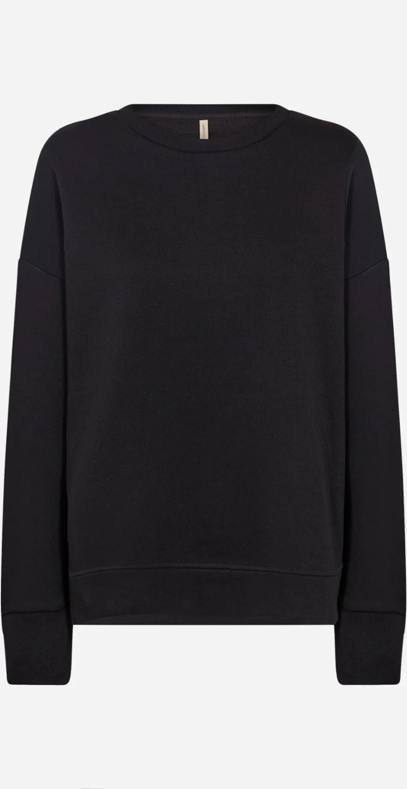 Angelin sweatshirt sort Soyaconcept