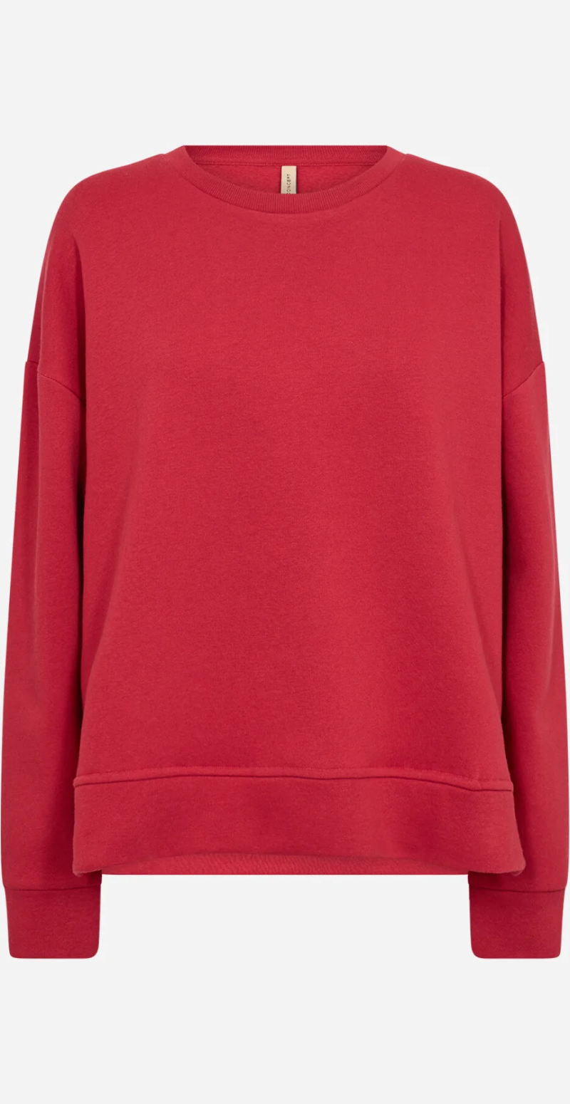 Angelin sweatshirt rød Soyaconcept