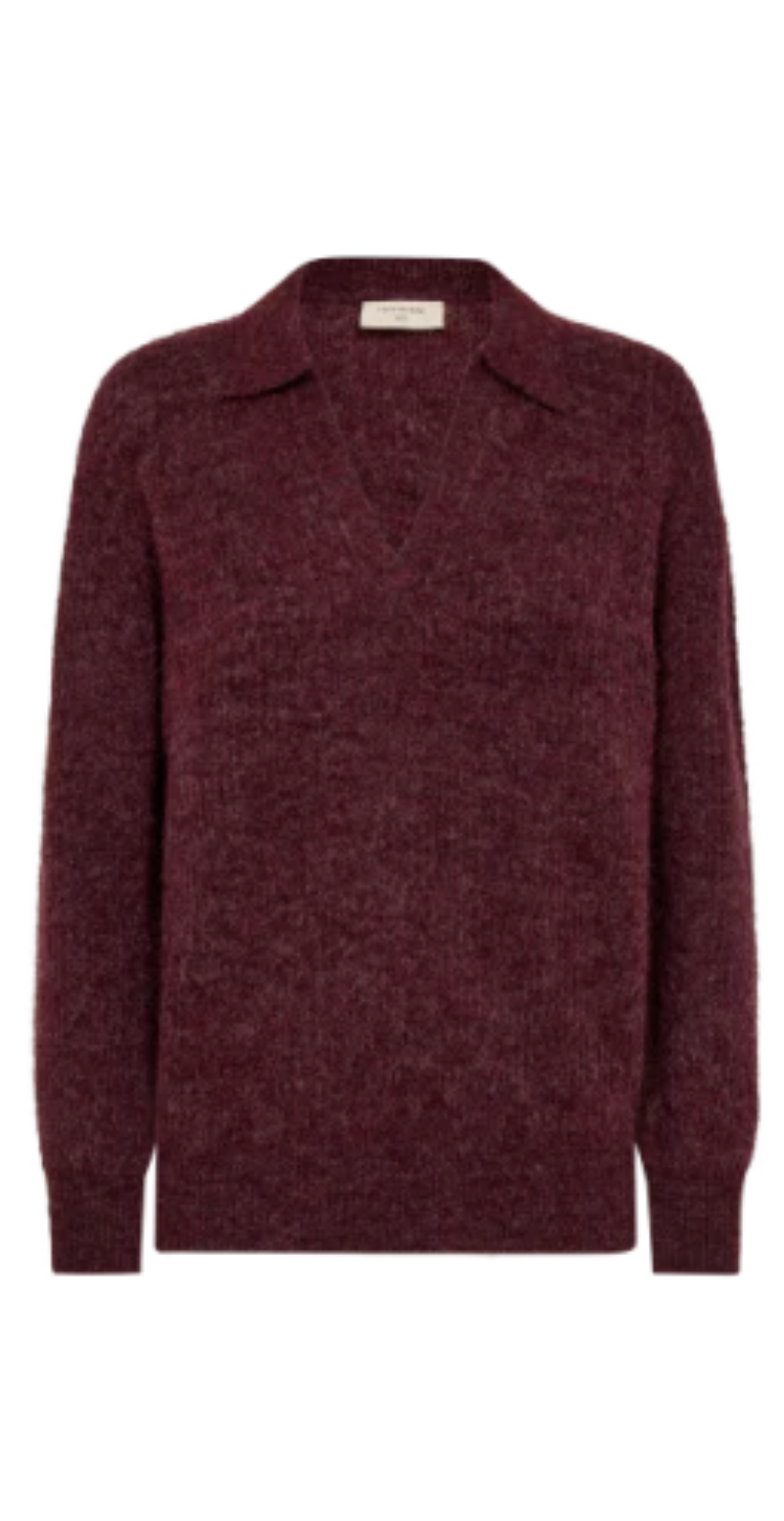 Hill pullover port royale melange Freequent