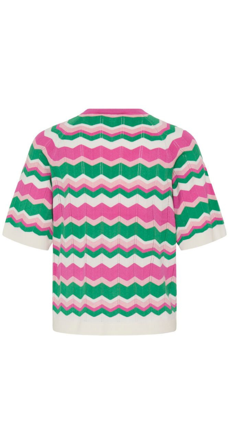 Morla pointelle t-shirt pink B.Young