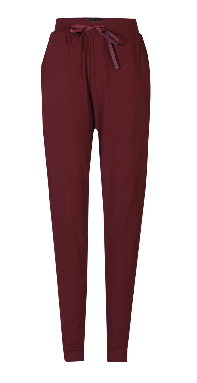 Alma fleece bukser bordeaux Liberté