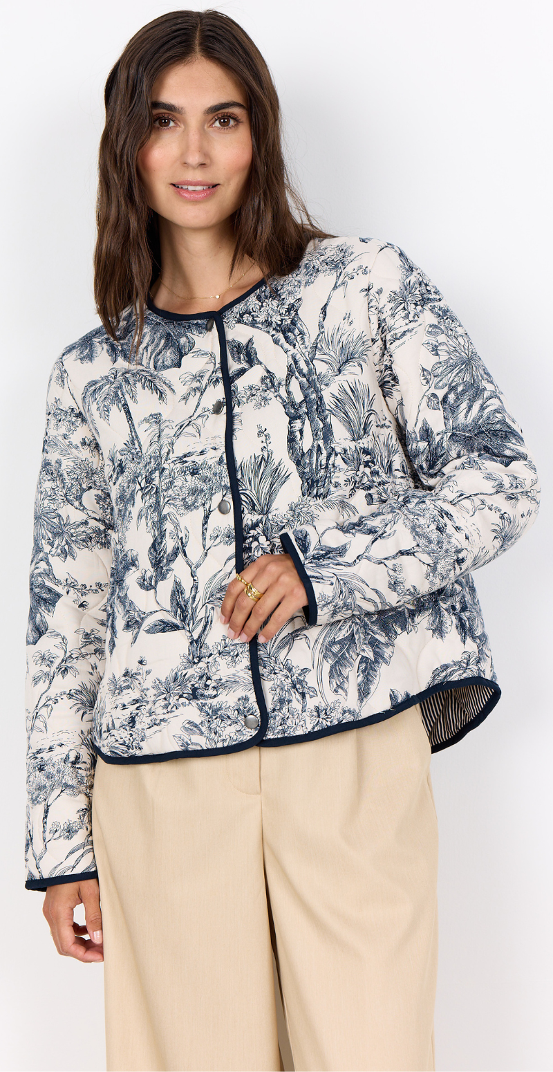 Carli jakke navy Likelondon