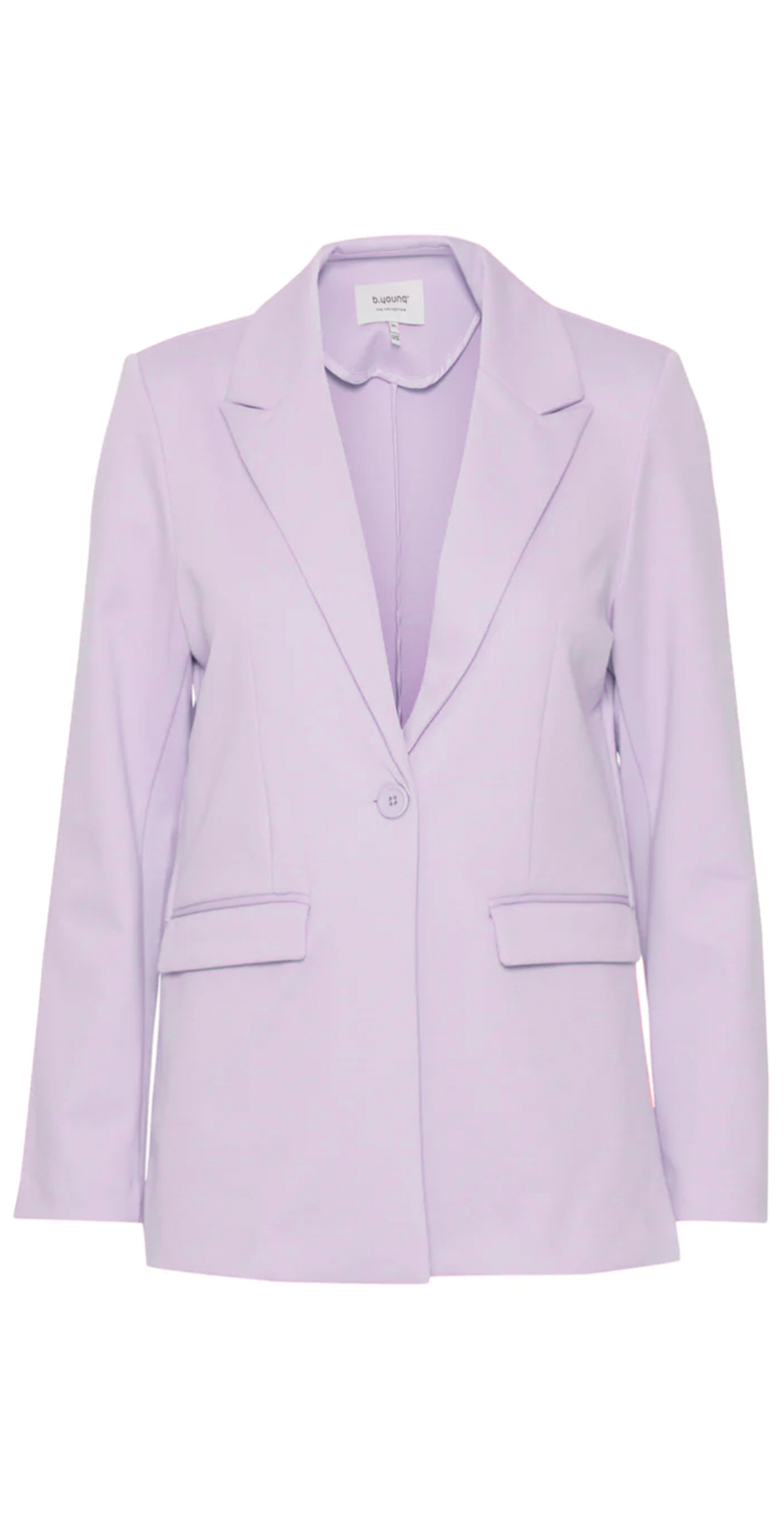 Rizetta blazer long purple rose