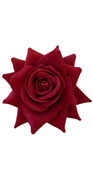 Rose hårspænde / broche bordeaux Likelondon