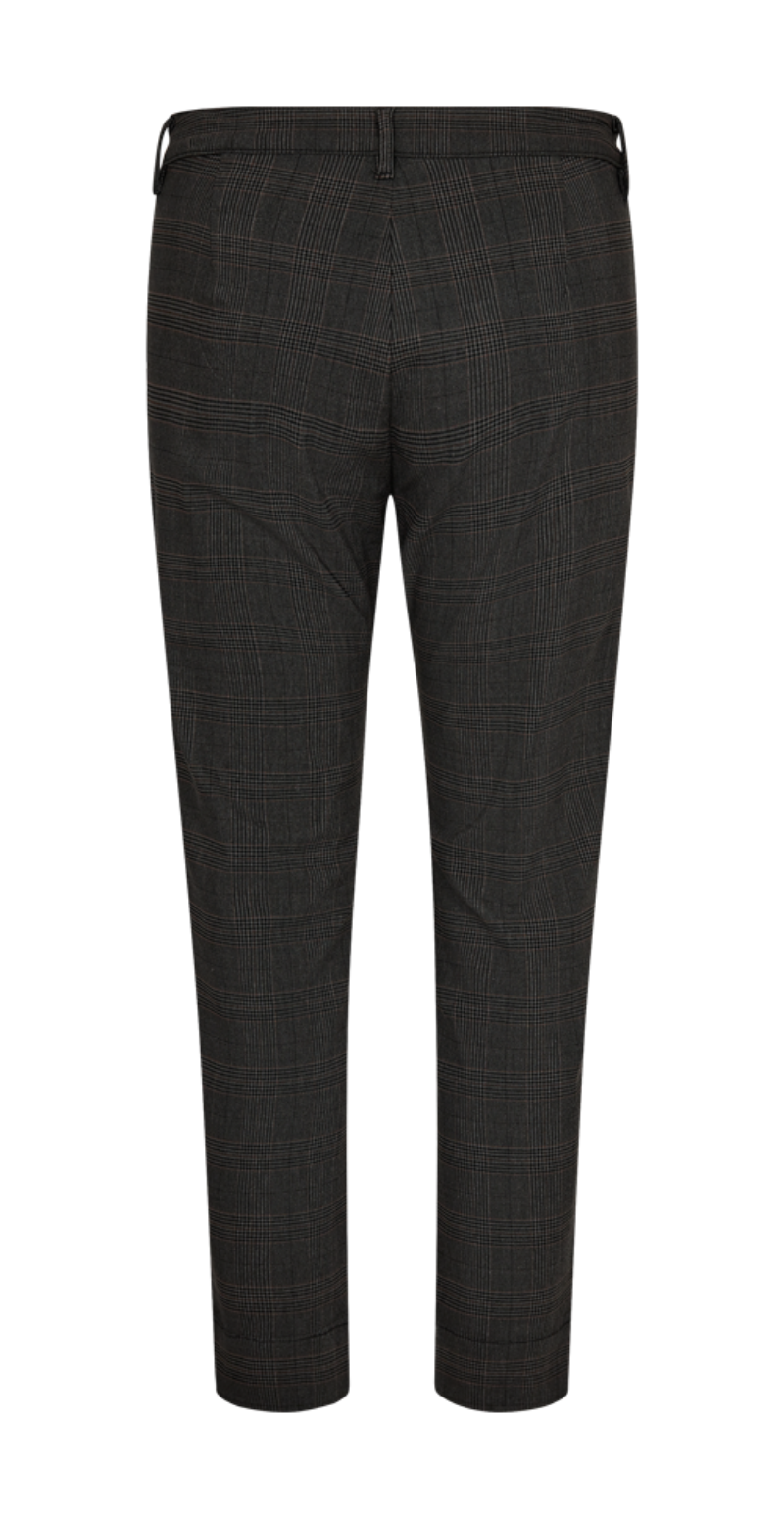 Rex pants dark grey mel. w. black Freequent