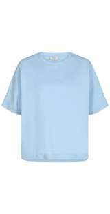 Oversize t-shirt chambray blue