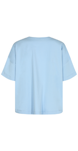 Oversize t-shirt chambray blue