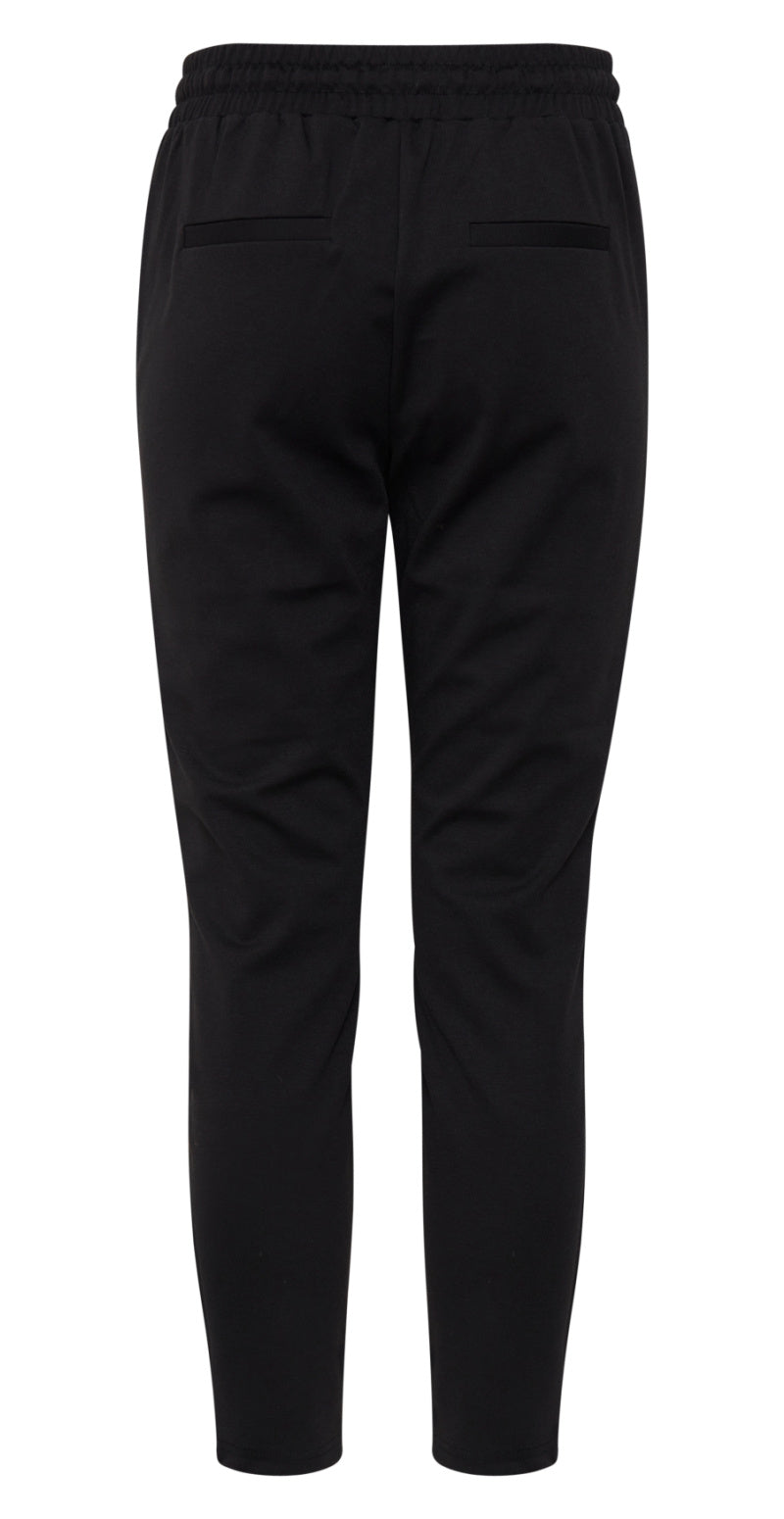 Rizetta bukser med bindebånd sort