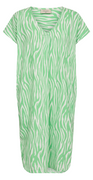 Lavara kjole med print summer green