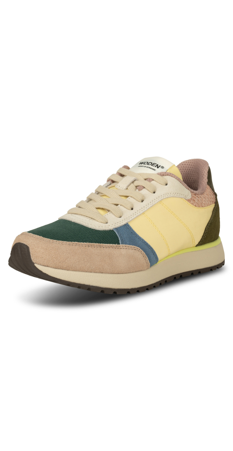 Ronja sneakers dusty yellow multi