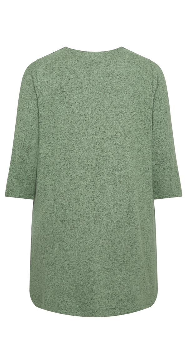 Tunika med v-udskæring grøn