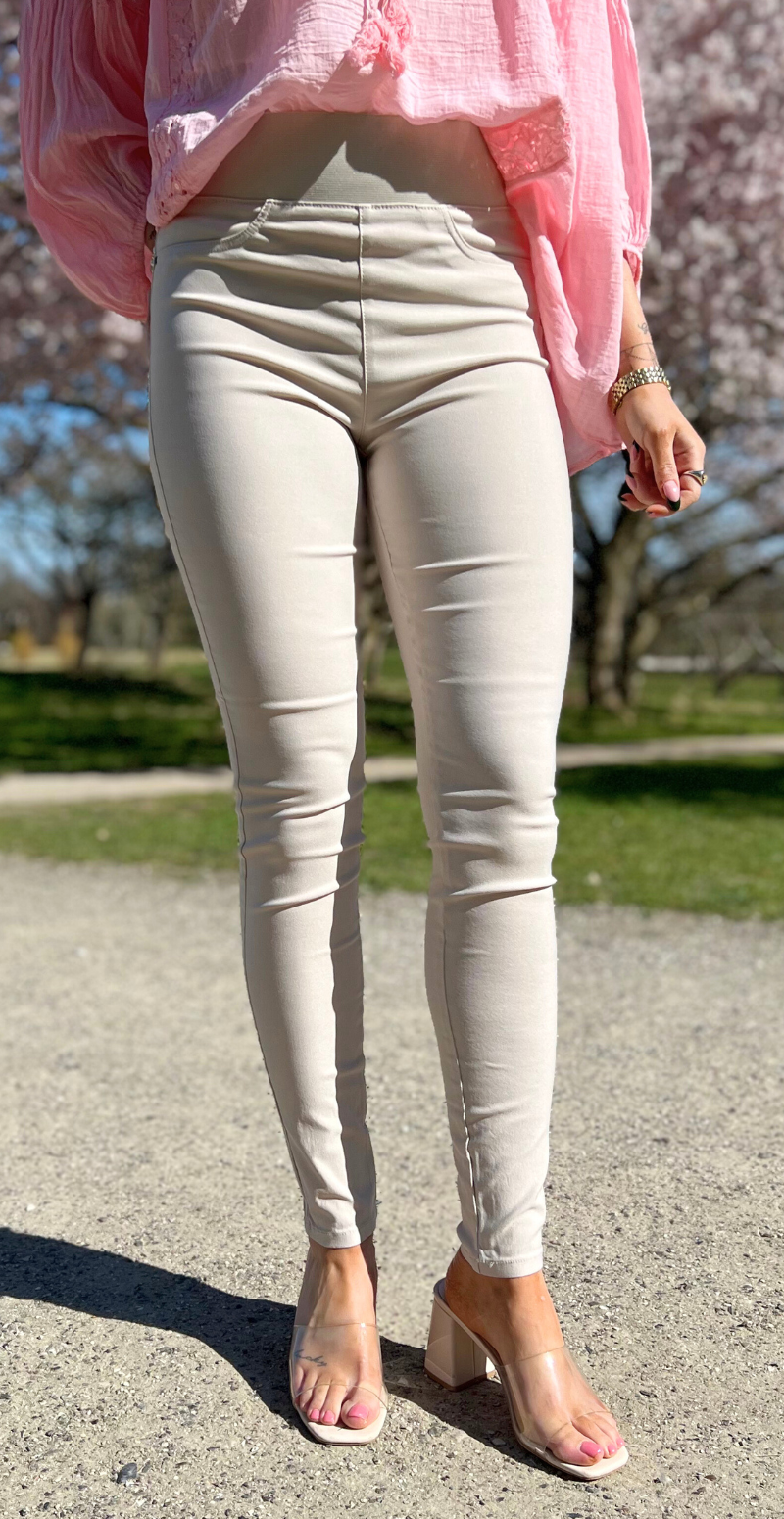 Shantal stretch buks moonbeam
