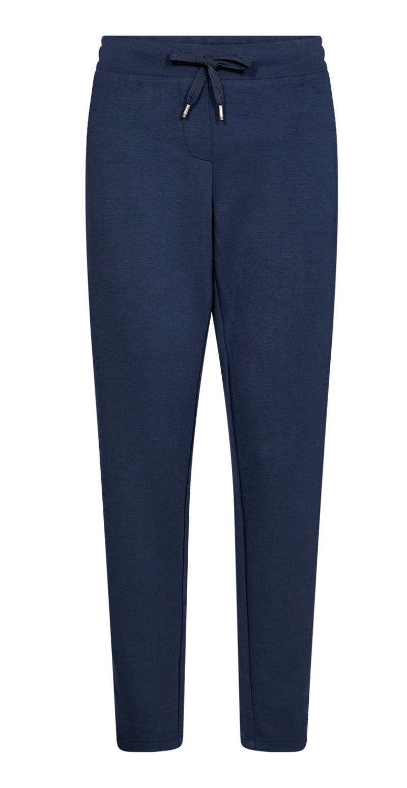 Nynne sweatpants med bindebånd navy