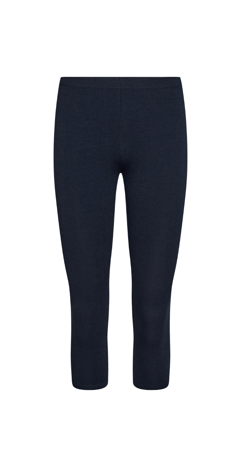 capri leggings navy