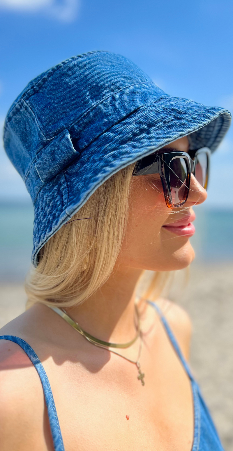 Denim bøllehat LikeLondon