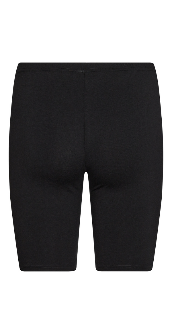 Shapewear shorts med høj talje i sort –