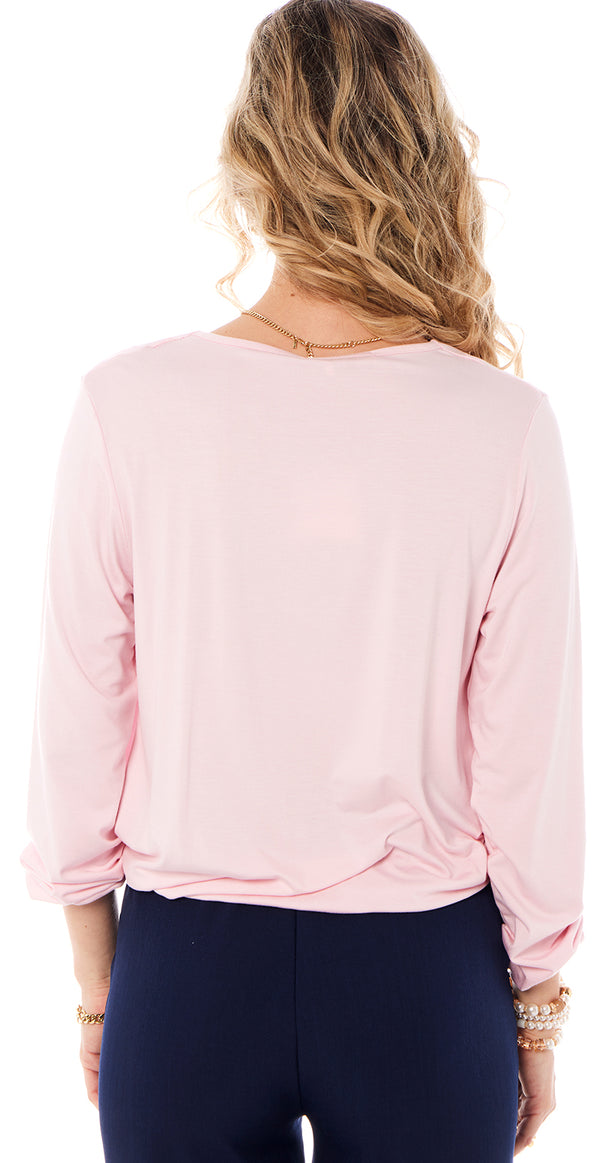 linea bluse rosa