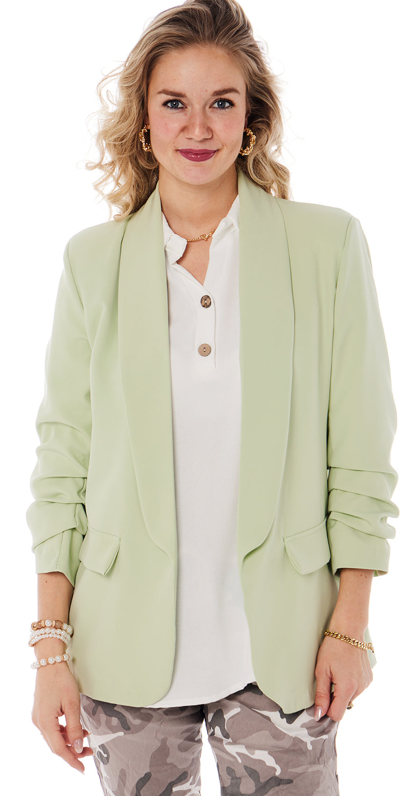 louisa lysgrøn blazer