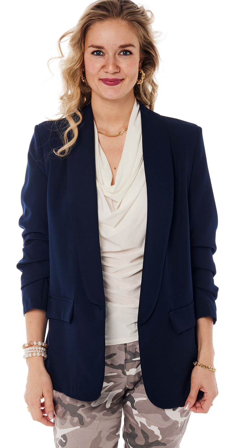 louisa blazer navy