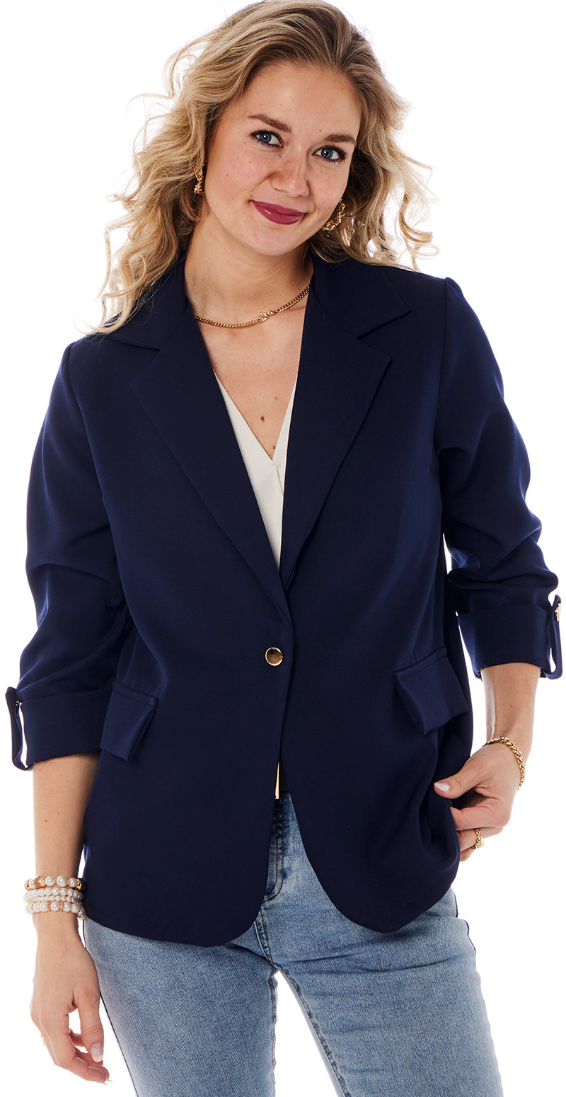 navy blazer