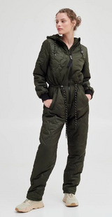 Vatteret jumpsuit rosin